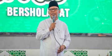 Unisma Bersholawat Bersama Majelis Ta’lim dan Sholawat Syubanul Muslimin, Dihadiri Ribuan Jamaah