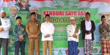 Kenduri Satu Abad NU, Bupati: Semoga Pertolongan Allah Turun Kepada Kita Semua 