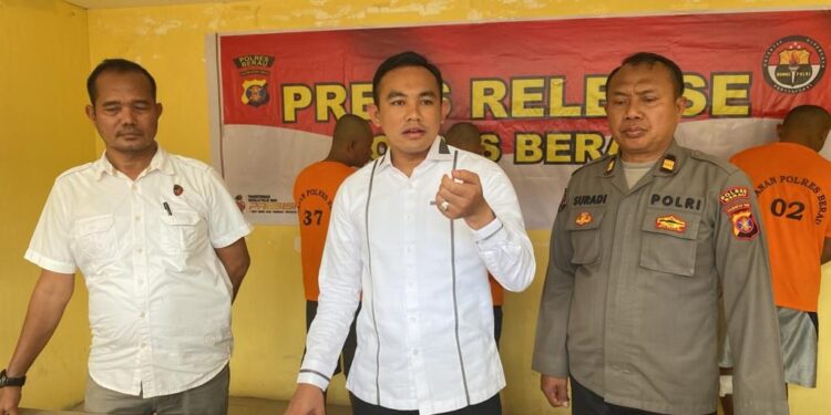 Satreskrim Polres Berau Bekuk Tiga Pelaku Curanmor