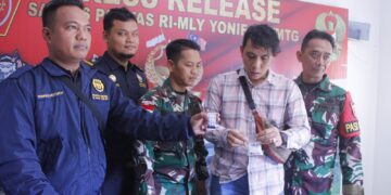 Yonif 621/Manuntung Gagalkan Penyelundupan 149,69 Gram Sabu-Sabu 