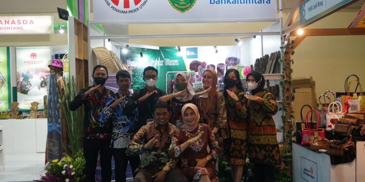 Tampil di Inacraft 2023, Dekranasda PPU Pamerkan Berbagai Kerajinan Unik Dari Bahan Rotan