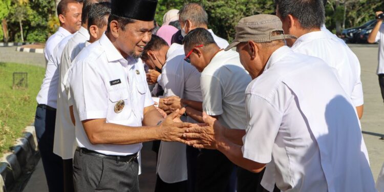 Usai Lebaran, ASN di Lingkungan Pemkab PPU Lakukan Halal Bihalal