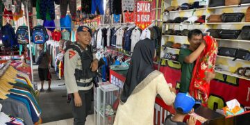 Patroli Sambang Dialogis Personel Batalyon C Brimob Kaltim 