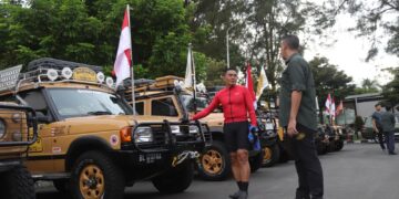 Pangdam VI/Mlw Silaturahmi dengan Komunitas Land Rover
