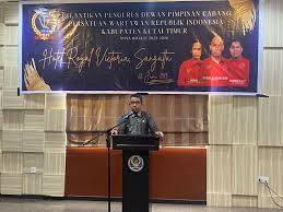 Pelantikan Pengurus DPC PWRI Kutim Dilantik, Ardiansyah Berharap Wartawan Menyajikan Informasi Akurat dan Faktual