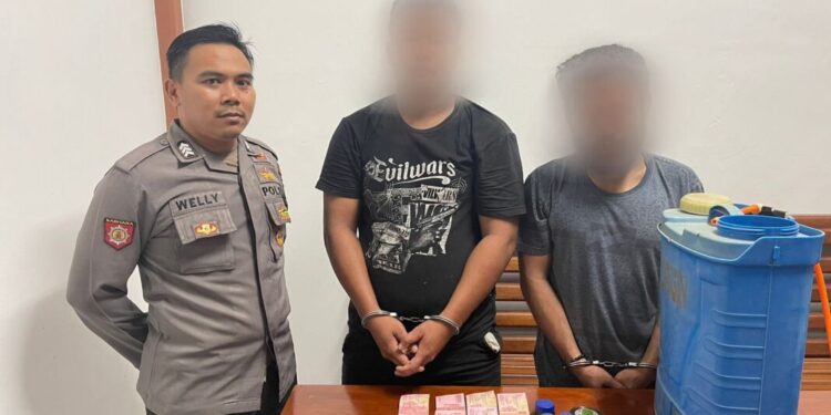 Polsek Tabang Tangkap Dua Pengedar Sabu-Sabu!