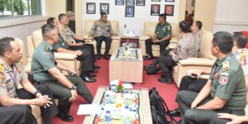 Tujuh Siswa Sespimti Dikreg-32 Kunjungi Kodam VI/Mulawarman