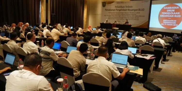 BLUD Se-Kutim Dilatih Teknis Implementasi e-BLUD