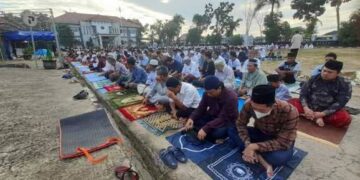Warga Muhammadiyah Kutim Laksanakan Salat Iduladha di Halaman Gedung BPU di Sangatta Utara