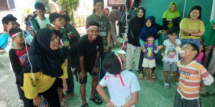 Rayakan HUT RI Ke-78, Warga RT 02 Sepinggan Raya Gelar Berbagai Lomba