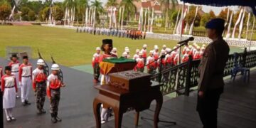 Paskibraka Kutim Mantapkan Persiapan Menuju Detik Detik Proklamasi