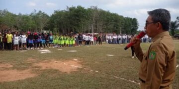 Turnamen Sepak Bola Camat Cup di Ranpul, Bupati: Ajang Seleksi Atlet Berbakat