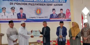 Cap Jempol Hadir di Ponpes Ibnu Katsir