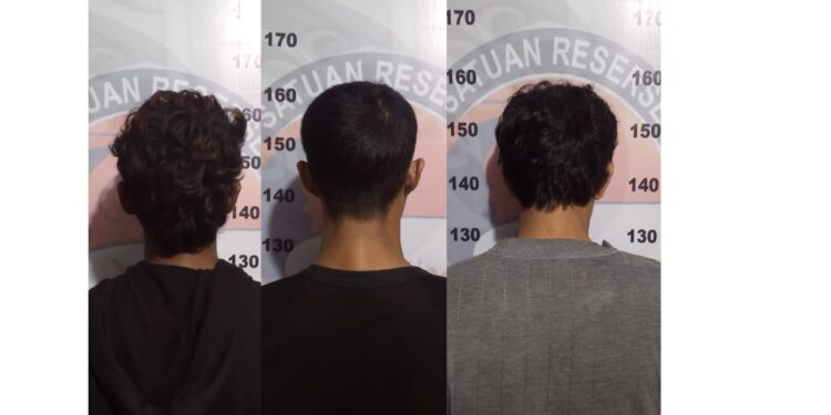 Tiga Pengedar Sabu Asal Teluk Pandan Ditangkap Polisi