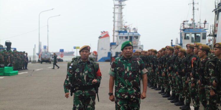 Kodam VI/Mlw Sambut 2 Batalyon Perkuat Perbatasan Indonesia-Malaysia