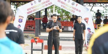 Open Tournament Sepak Bola Dansat Brimob Kaltim Cup 2023 Resmi Dibuka