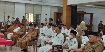 Pemkab Kukar Lepas Puluhan Atlet Shorinji Kempo Berlaga di Jepang