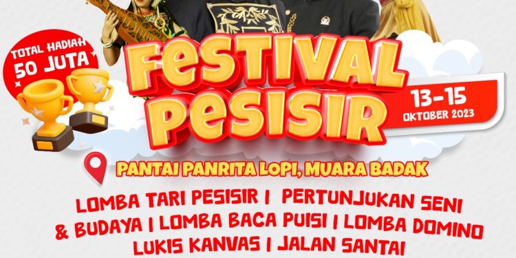 Festival Pesisir 2023, Edi – Rendi Komitmen Mendukung Event Kreatif Garapan Pemuda
