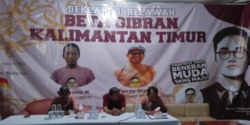 Deklarasi Beta Gibran Kaltim Sukses, Mulyono: Kaltim Siap Mengawal!