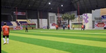 Percantik Mini Soccer Aji Imbut, Dispora Kukar Gelontorkan Rp 1 Miliar 