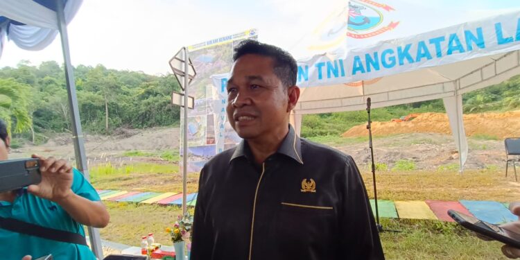 Joni Prihatin Jalan di Rantau Pulung Masih Sangat Kecil 