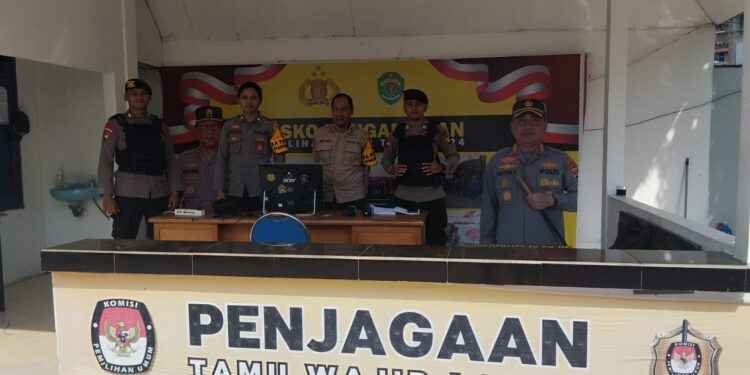 Batalyon A Pelopor Brimob Kaltim Lakukan Patroli Cermat Jelang Pemilu 2024