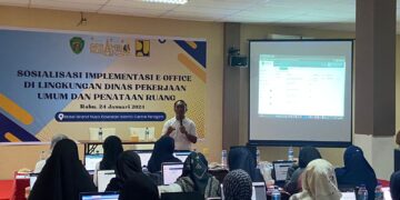 Diskominfo PPU Lakukan Pendampingan Layanan e-Office pada Dinas PUPR 