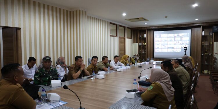 Kendalikan Inflasi, Pemkab PPU Lakukan Rapat Bersama Kemendagri