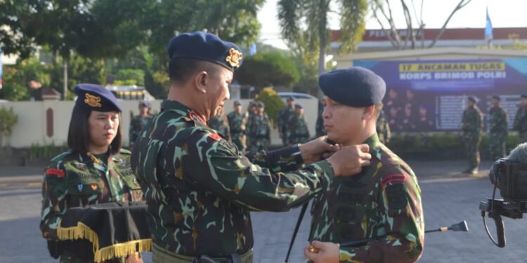 Serah Terima Jabatan Danyon C Pelopor Brimob Polda Kaltim