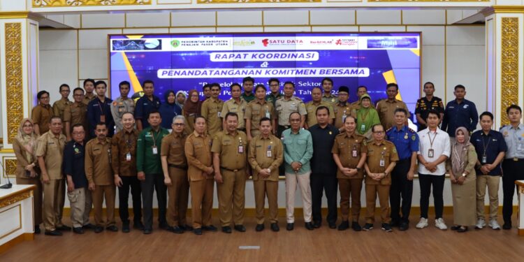 Pemkab PPU Gelar Rakor, Komitmen Tingkatkan Kualitas Pengelolaan Data Tahun 2024