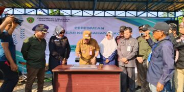 Tujuh Tahun Mangkrak Akhirnya Pasar Riko di Resmikan Pj Bupati PPU