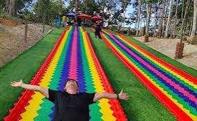 Emastri Park Batuah, Wisata Rainbow Slide Pertama di Kukar