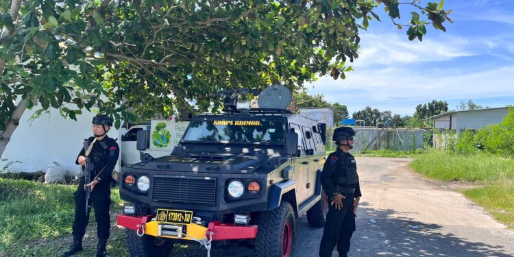 Presiden Jokowi Buka Rakernas Apeksi XVII di Balikpapan, Ratusan Personel Brimob Kaltim Siaga