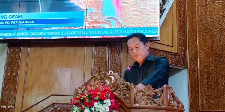 Koreksi PAD Kutim oleh BPK, Fraksi PDI Perjuangan Soroti Ketidaksesuaian dan Permintaan Transparansi