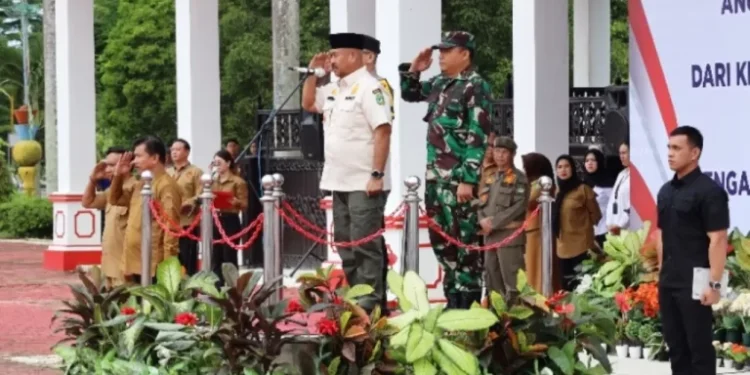 Bupati Kukar Gelar Apel Pengamanan Pemilu 2024, Serukan Persatuan untuk Pilkada