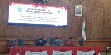 DPRD Kutim Gelar Rapat Paripurna, Bahas Pertanggungjawaban Pelaksanaan APBD 2023
