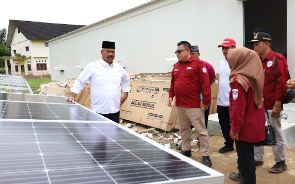 Batu Dinding Kini Terang Benderang, Lampu Tembok Jadi Sejarah Berkat Program Terang Kampongku Bupati Edi
