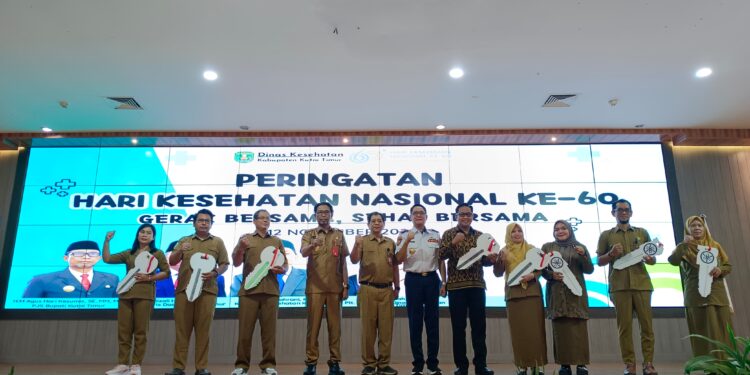 Pemkab Kutim Rayakan Hari Kesehatan Nasional ke-60, Serukan “Gerak Bersama, Sehat Bersama”