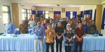 Distan PPU Bawa Petani dan PPL Belajar Pertanian Padi Organik di Sleman