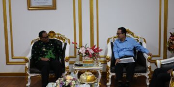 Pj Bupati PPU Terima Kunjungan Kepala Badan Bank Tanah Bahas Reforma Agraria