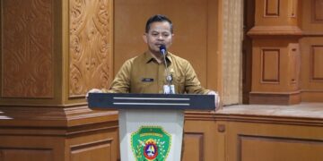 Sekda PPU Membuka Secara Resmi Rakor Pengawasan Kearsipan Internal Kabupaten PPU 2024
