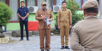 Pimpin Apel Gabungan di Kecamatan Babulu, Pj Bupati PPU Tegaskan Kepentingan Masyarakat Harus Prioritas