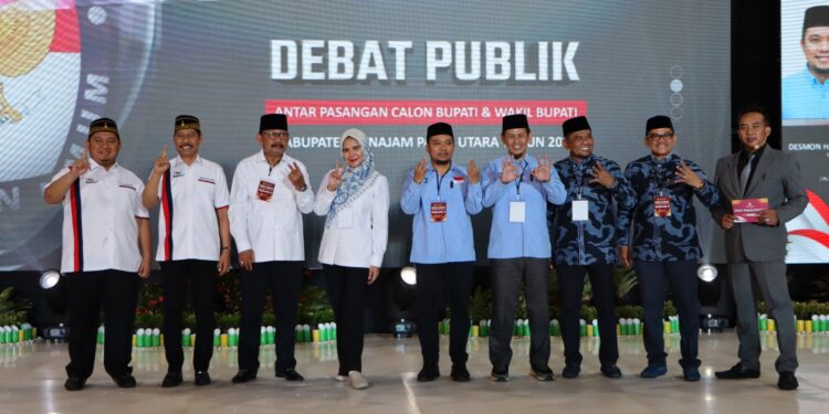 KPU PPU Gelar Debat Publik Pertama Calon Bupati dan Wakil Bupati, Soroti Visi dan Misi untuk Benuo Taka yang Maju
