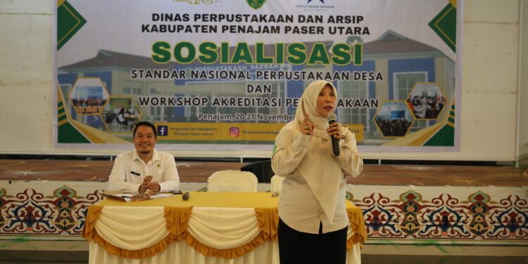 Kembangkan Perpustakaan Daerah Sesuai Standar Nasional, DISPUSIP PPU Gelar Sosialisasi dan Workshop Akreditasi Perpustakaan 2024