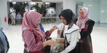 Ketua Dekranasda PPU Sambut Kedatangan Ketua Bidang Manajemen Usaha Dekranas Pusat di IKN