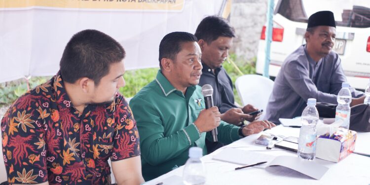 Muhammad Hamid Serap Aspirasi Warga soal BPJS di Sepinggan Raya