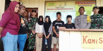 Dua Pria Diamankan Satgas Pamtas dan Pospol Sei Ular Terkait Dugaan Asusila terhadap Anak di Bawah Umur