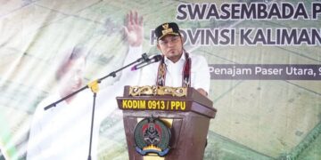 Gubernur Kaltim Minta PPU Segera Buat Perda Larangan Alih Fungsi Lahan di Desa Gunung Mulia