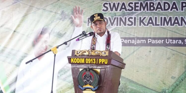 Gubernur Kaltim Minta PPU Segera Buat Perda Larangan Alih Fungsi Lahan di Desa Gunung Mulia