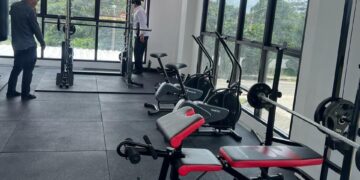 Peduli Kesehatan Pegawai, Damkar PPU Sediakan Fasilitas Fitness Modern